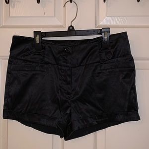 Black dress shorts